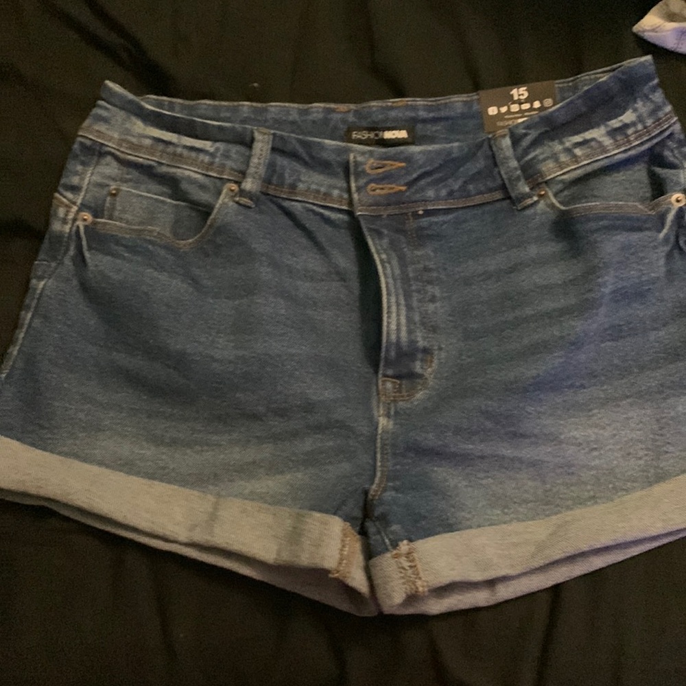 Fashion Nova denim shorts